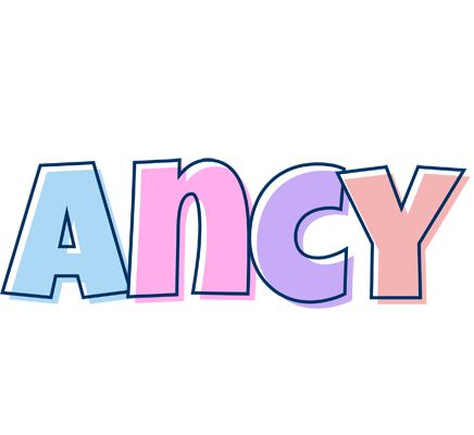 Ancy pastel logo