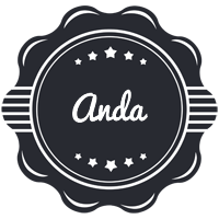 Anda badge logo