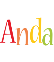 Anda birthday logo