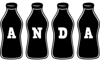 Anda bottle logo