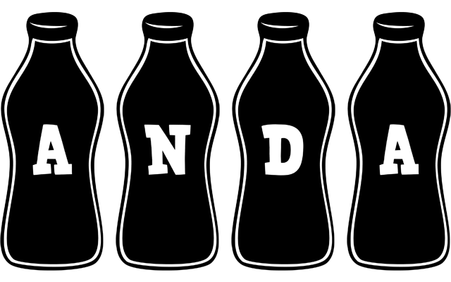 Anda bottle logo