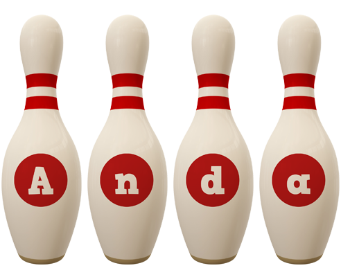 Anda bowling-pin logo