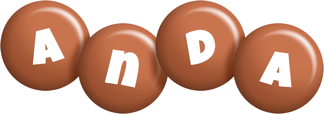 Anda candy-brown logo