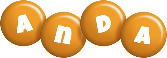 Anda candy-orange logo