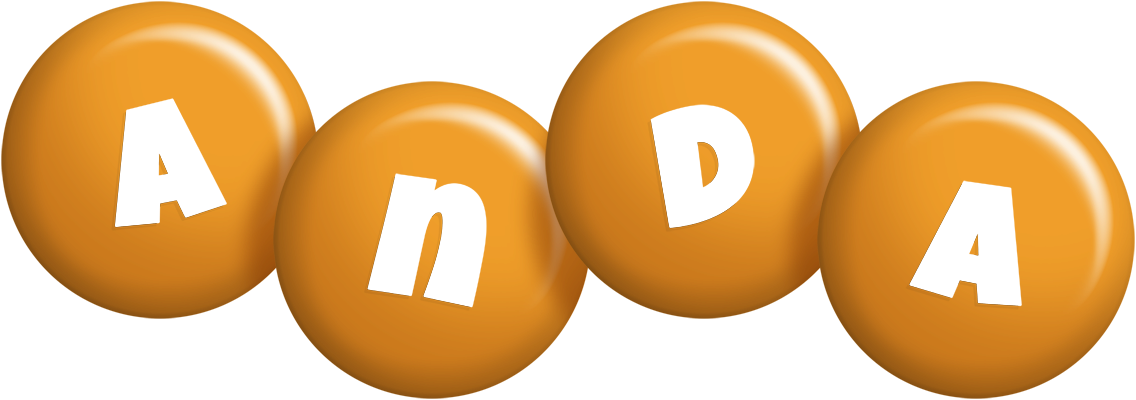 Anda candy-orange logo