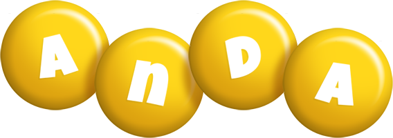 Anda candy-yellow logo