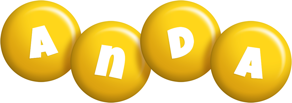 Anda candy-yellow logo