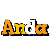 Anda cartoon logo