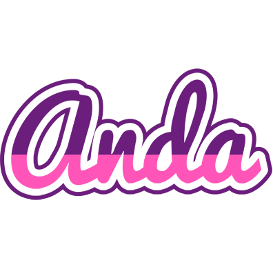 Anda cheerful logo