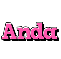 Anda girlish logo