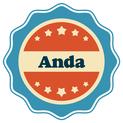 Anda labels logo