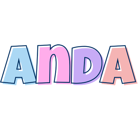 Anda pastel logo