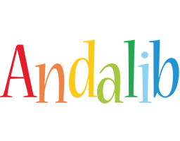 Andalib birthday logo