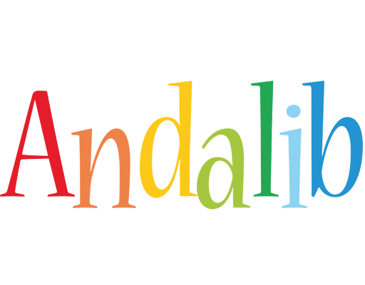 Andalib birthday logo