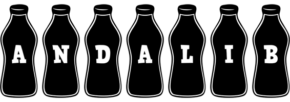 Andalib bottle logo