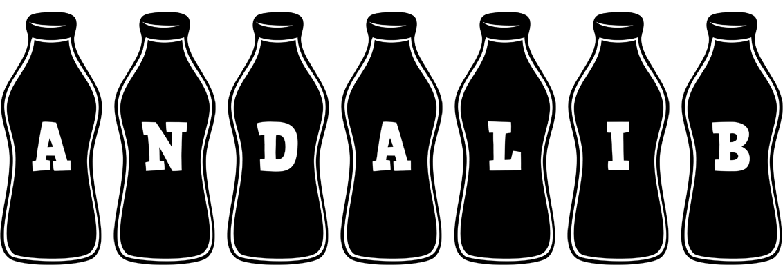 Andalib bottle logo