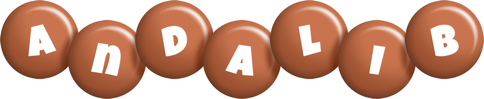 Andalib candy-brown logo