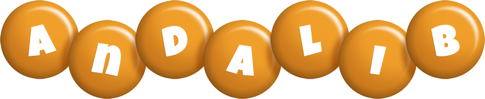 Andalib candy-orange logo