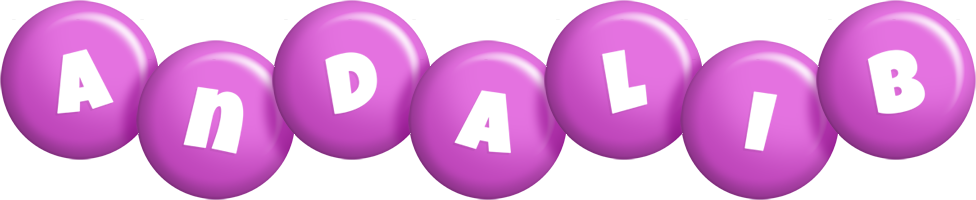 Andalib candy-purple logo