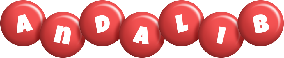 Andalib candy-red logo