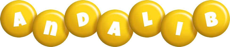 Andalib candy-yellow logo