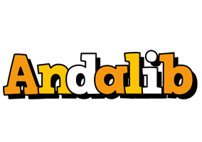 Andalib cartoon logo