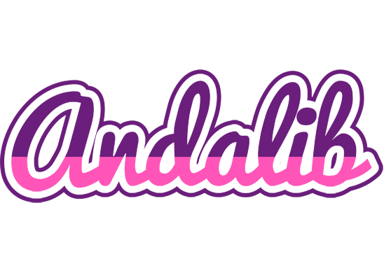 Andalib cheerful logo
