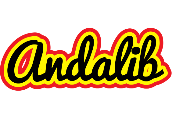 Andalib flaming logo