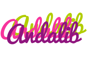 Andalib flowers logo