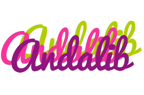 Andalib flowers logo