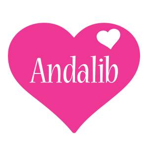 Andalib love-heart logo