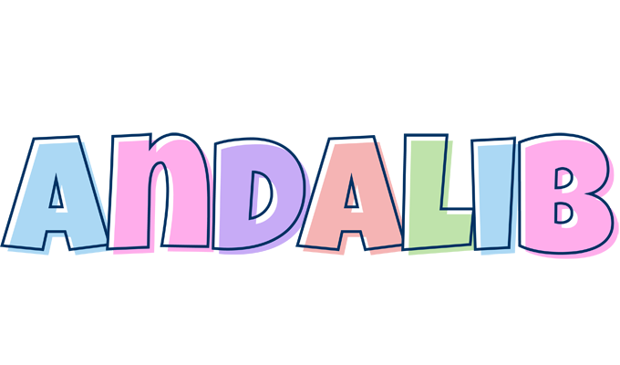 Andalib pastel logo
