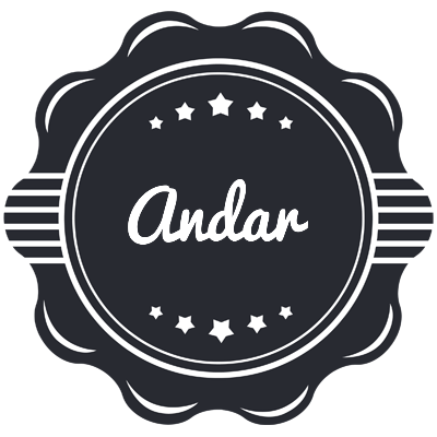 Andar badge logo