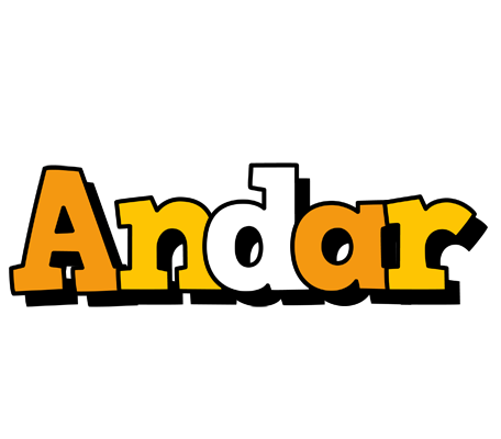 Andar cartoon logo