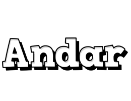 Andar snowing logo