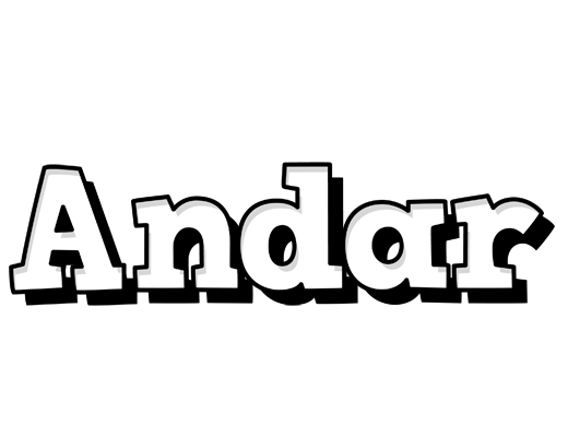 Andar snowing logo