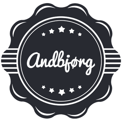 Andbjørg badge logo
