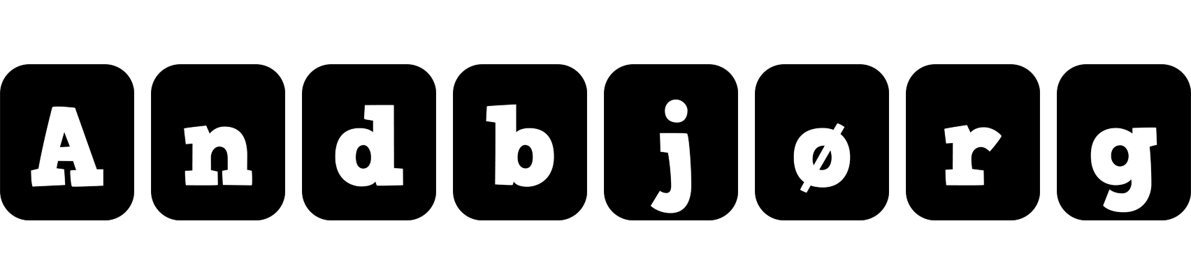 Andbjørg box logo