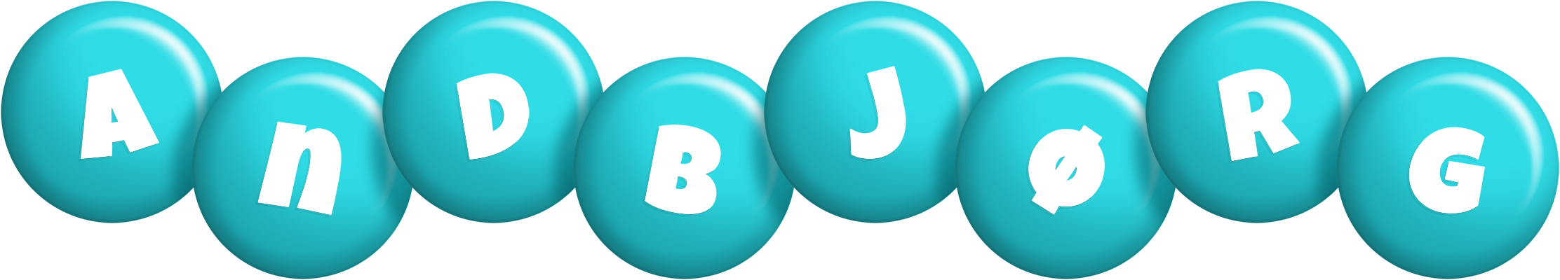Andbjørg candy-azur logo