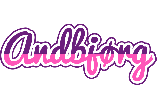 Andbjørg cheerful logo