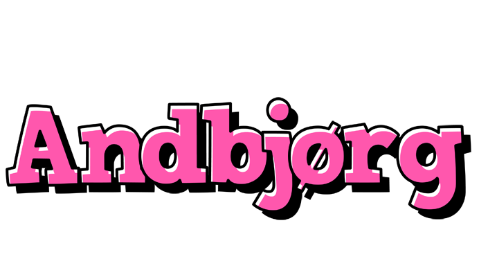 Andbjørg girlish logo