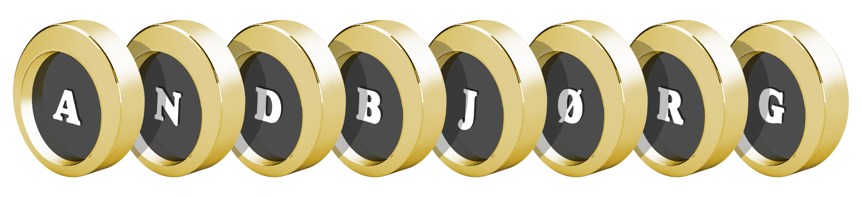 Andbjørg gold logo