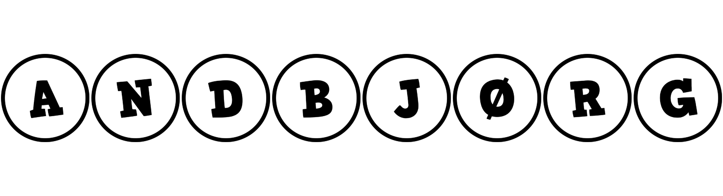 Andbjørg handy logo