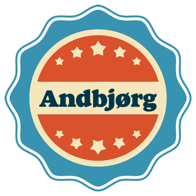 Andbjørg labels logo