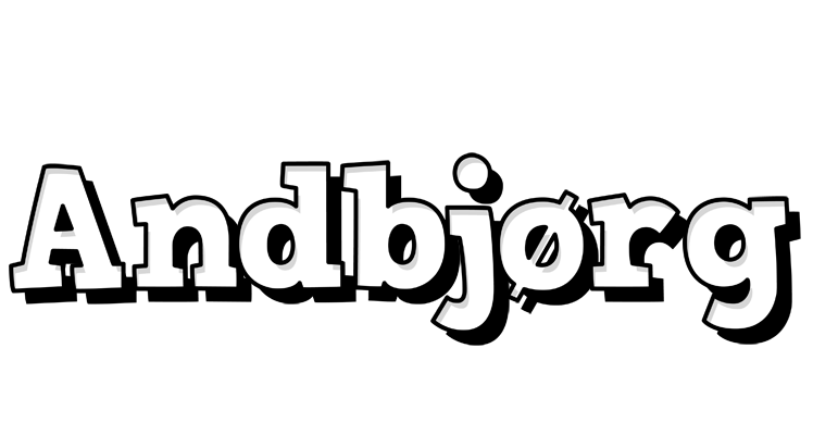 Andbjørg snowing logo