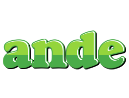 Ande apple logo