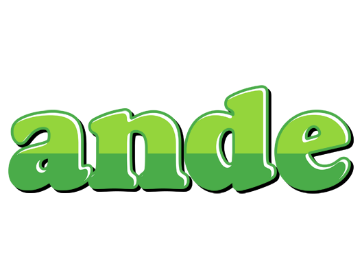 Ande apple logo