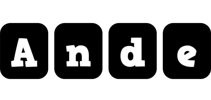 Ande box logo