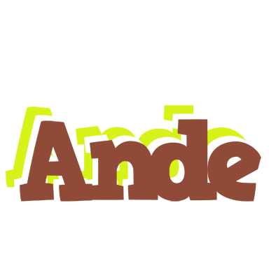 Ande caffeebar logo