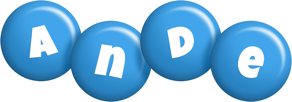 Ande candy-blue logo